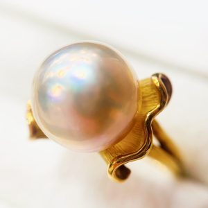 K18 パールリング