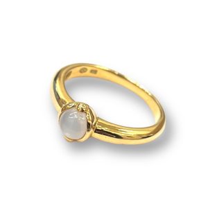 K18 ムーンストーン リング