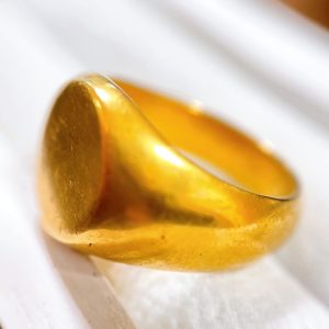 K18(18金) 印台リング