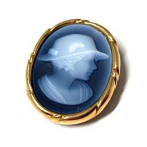 K18　カメオ付きトップ