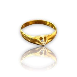 K18 メレーダイヤ リング