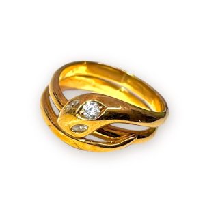 K18 メレダイヤ リング