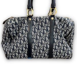 ChristianDior　トロッター柄　ボストンバッグ