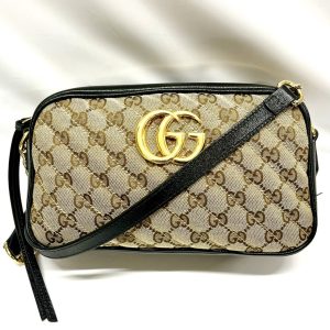 GUCCI グッチ GGマーモント ショルダーバッグ