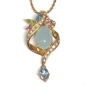18金ジュエリーネックレス