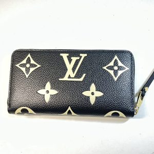 LV LOUIS VUITTON ルイ・ヴィトン ジッピー ウォレット バイカラー