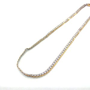 K18/Pt850 コンビ ネックレス