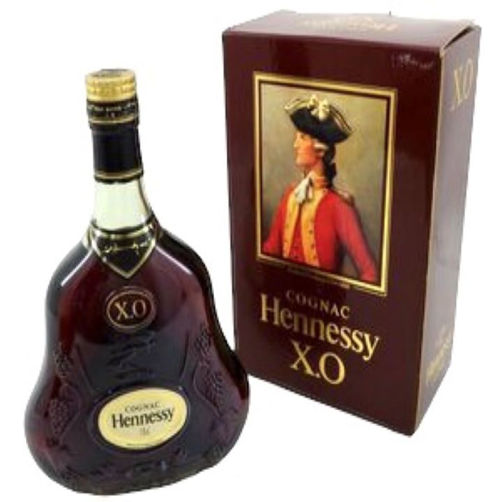 Hennessy ヘネシー XO 金キャップ クリアボトル 700ml