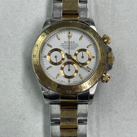 ROLEX DAYTONA 16523　YGxSSコンビ　ロレックス　ディトナ　コンビ　白文字盤