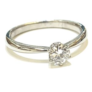 Pt900 0.3ct ダイヤモンドリング