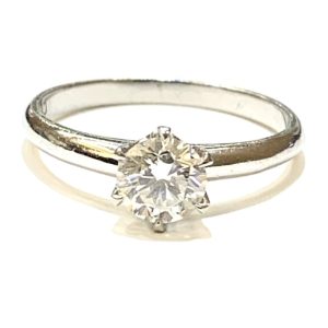 Pt900 0.515ct ダイヤモンドリング