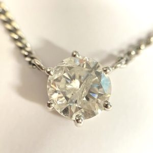 Pt900　ダイヤモンド　ネックレス　1.06ct