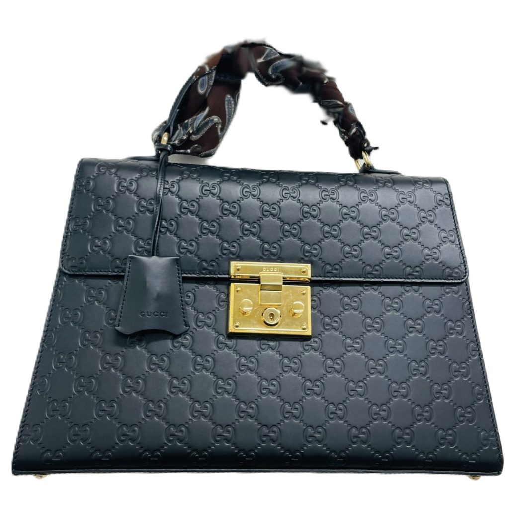 GUCCI グッチ パドロック グッチシマ ハンドルバッグ ハンドバッグ 
