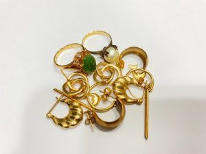 金のアクセサリーお買取致しました買取専門店さすがや立川南口店