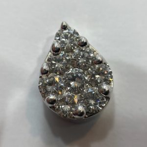 ダイヤ付きのネックレストップお買取致しました買取専門店さすがや立川南口店