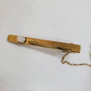 ネクタイピン オパール K9 ９金 貴金属 地金 ジュエリー