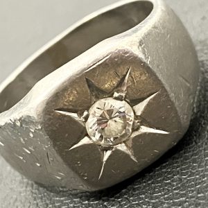 プラチナリング ダイヤモンド付