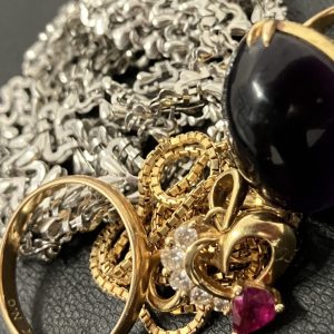 Pt950ネックレス / K18リング