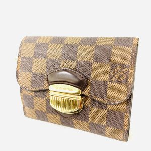 LOUIS VUITTON ルイヴィトン ダミエ ポルトフォイユ・ジョイ 三つ折り財布