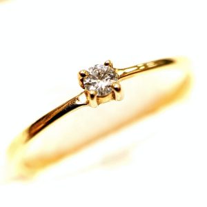 K18 ダイヤモンドリング