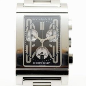ブルガリ BVLGARI レッタンロゴ RTC49S クロノグラフ クオーツ