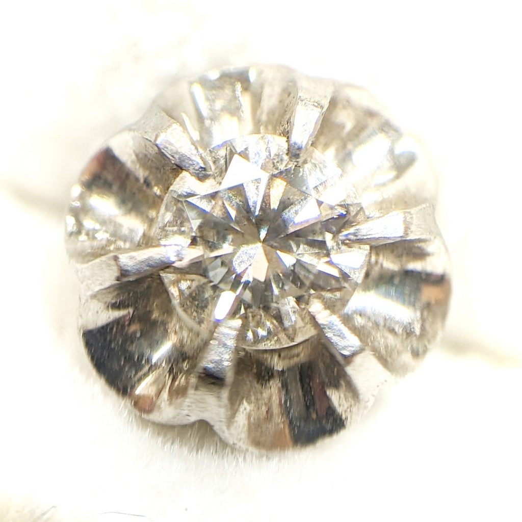 Pt900 リング ダイヤモンド 0.3ct