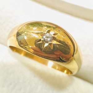 K18(18金) ダイヤモンドリング