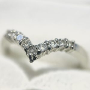 Pt900 プラチナ900ダイヤリング