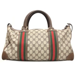 グッチ GUCCI シェリーライン ボストンバッグ