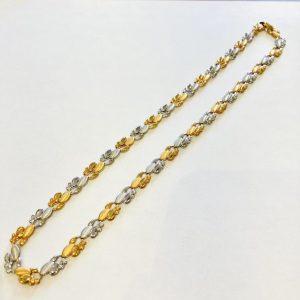 K18/Pt850 ネックレス