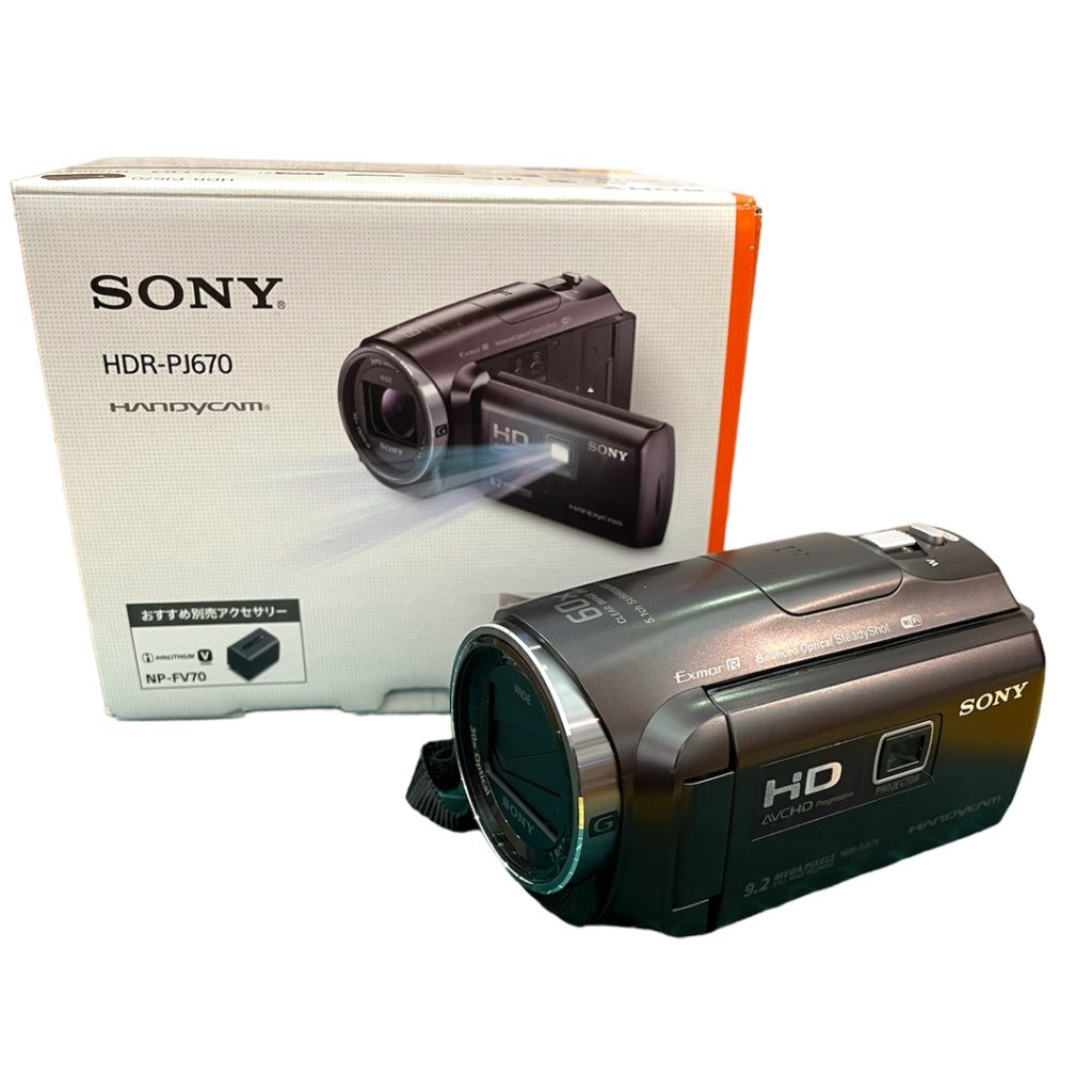 SONY HDビデオカメラ Handycam HDR-PJ670の買取実績 | 買取専門店さすがや