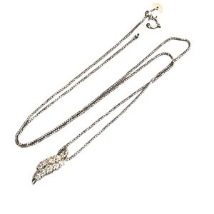 K18WG メレダイヤ ネックレス