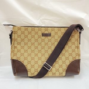 GUCCI グッチ GGキャンバス ショルダーバッグ