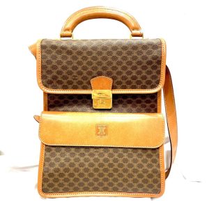 セリーヌ CELINE マカダム柄 2段 2WAYバッグ