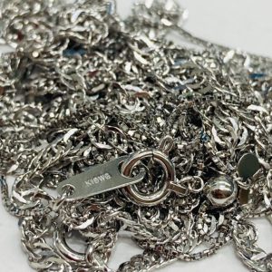 K18WG(18金ホワイトゴールド) ネックレス ブレスレット アクセサリー おまとめ