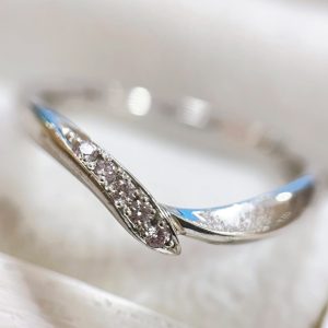 Pt950(プラチナ950) メレダイヤモンドリング