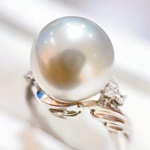 Pt900(プラチナ900) パールリング