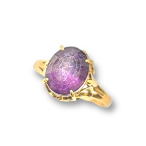 K18 アメジスト リング