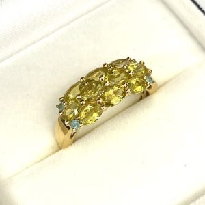 K18 18金 シトリン リング