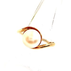 K18 18金 パール リング