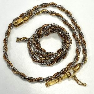 K18/Pt850 ブレスレット