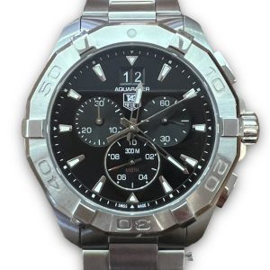 TAG HEUER　タグ・ホイヤー アクアレーサー　クロノグラフ　クォーツ式　腕時計
