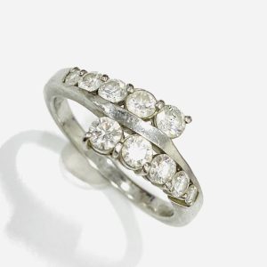 Pt900 1ctダイヤモンド付きリング