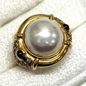 TASAKI K18 パール リング