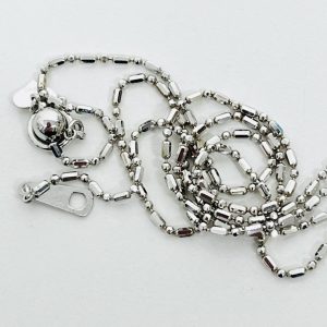 K18WG ネックレス