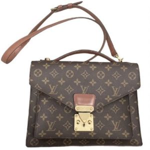 Louis Vuitton ルイヴィトン モンソー モノグラム ハンドバッグ