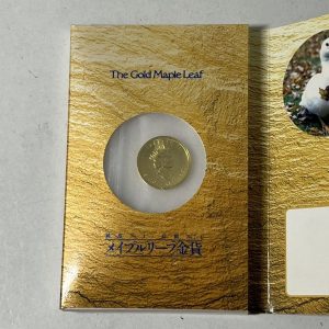 メイプルリーフ金貨 1/10oz