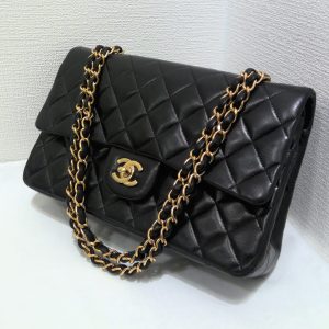 CHANEL マトラッセ ラムスキン ダブルフラップ