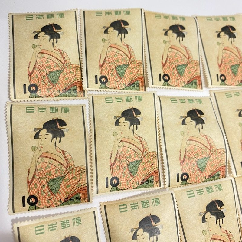日本の古い切手お買取致しました買取専門店さすがや立川南口店