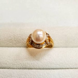 パール 真珠 K18 金 ジュエリー 宝石